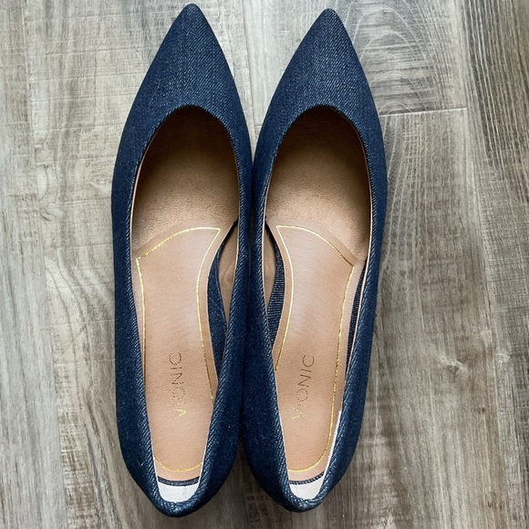Vionic jean Heels Elegant Sophisticated Design size 10 - Picture 1 of 6